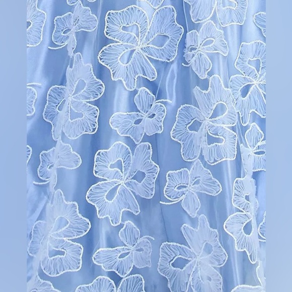 Say Yes to the Prom Floral Embroidered Gown - Picture 9 of 9